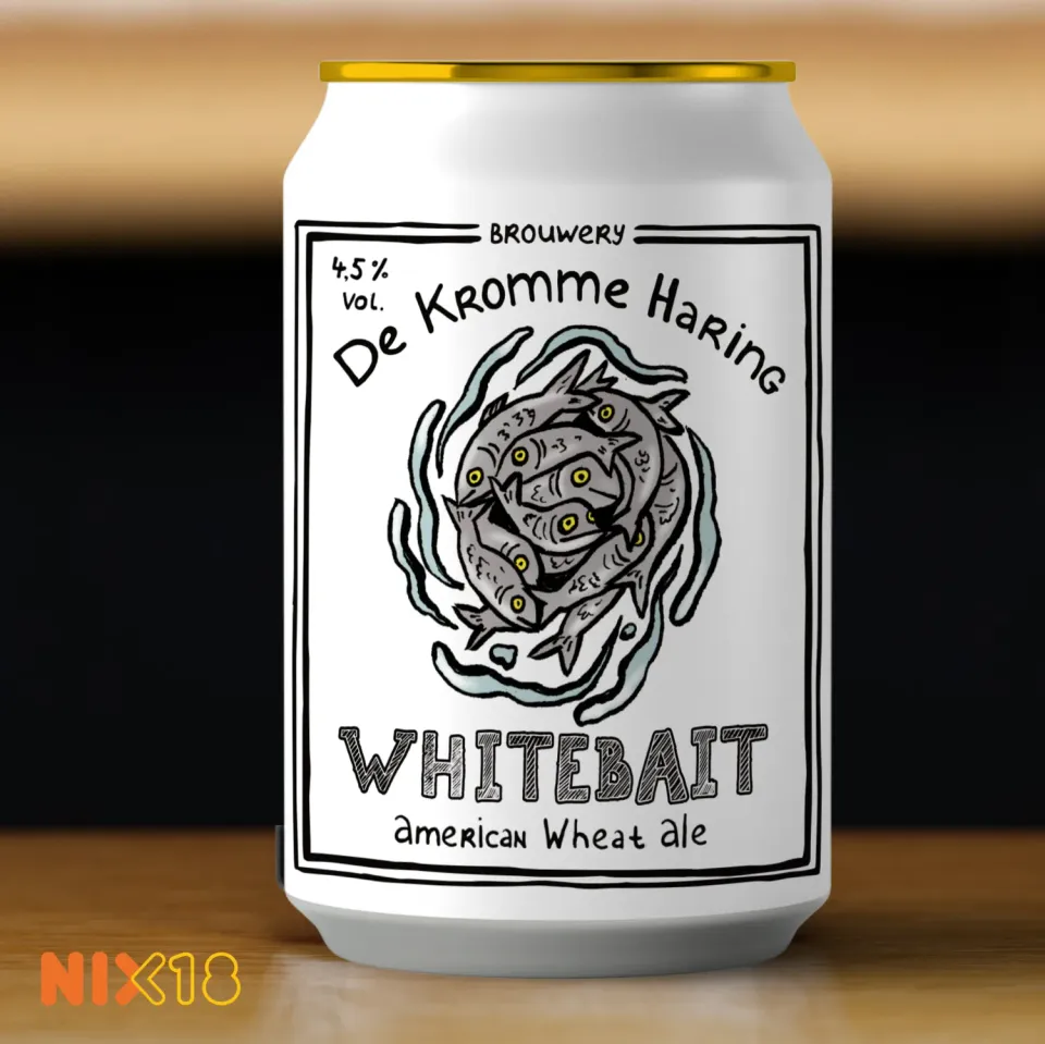 Brouwerij De Kromme Haring Whitebait wheat ale bier citrus