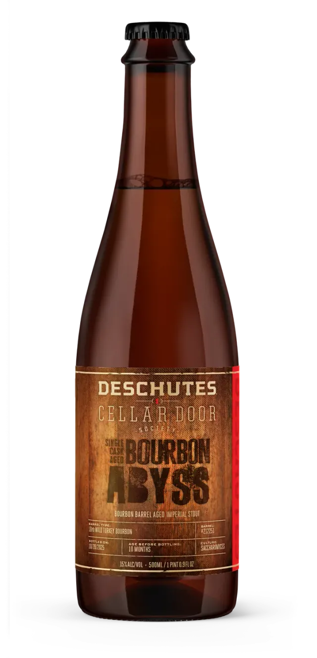 Deschutes Abyss Single Cask Bourbon stout 15% exclusief