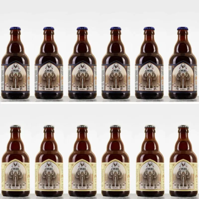 Oriel Box 6 Dubbel + 6 Tripel bier 12-pack