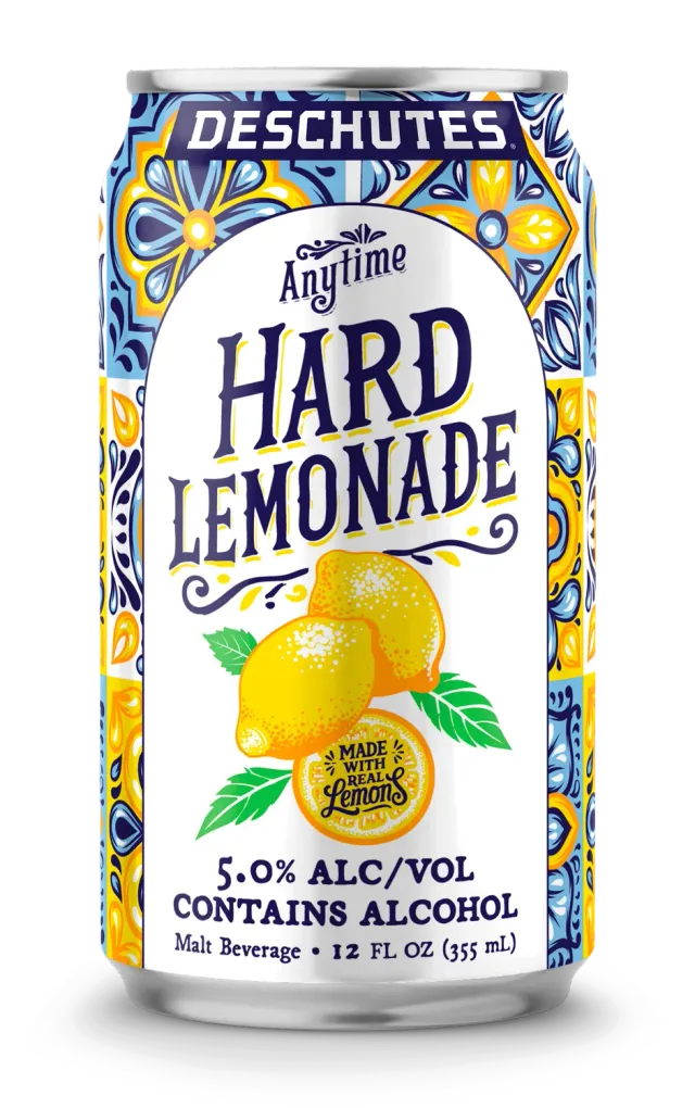 Deschutes Anytime Hard Lemonade hard lemonade 12-pack blik fris