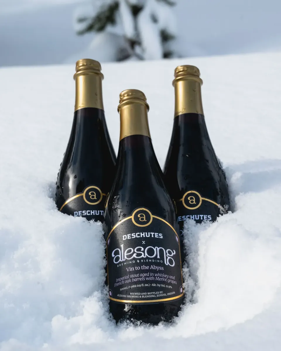 Deschutes Vin To The Abyss stout Merlot druif 11,9%