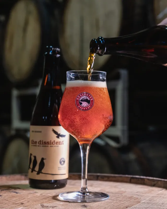 Deschutes The Dissident 2024 oud bruin 500ml kers eik