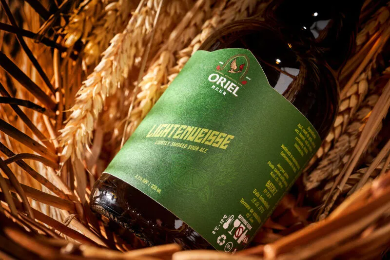 Oriel Lichtenweisse #2 zuur bier gerookte tarwe citrus