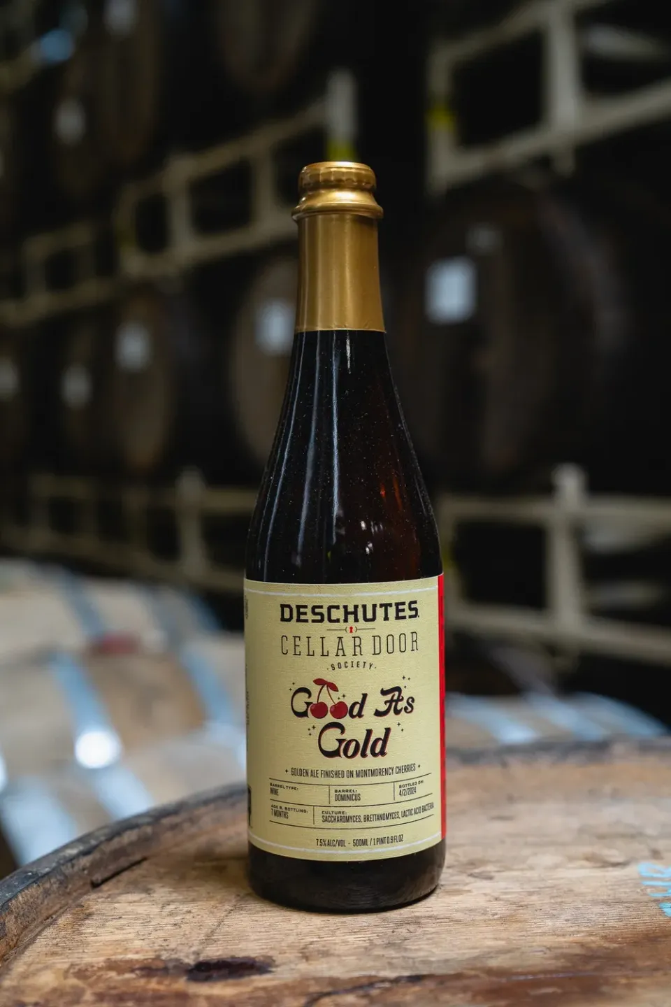 Deschutes Good As Gold golden ale 7,5% kers brett