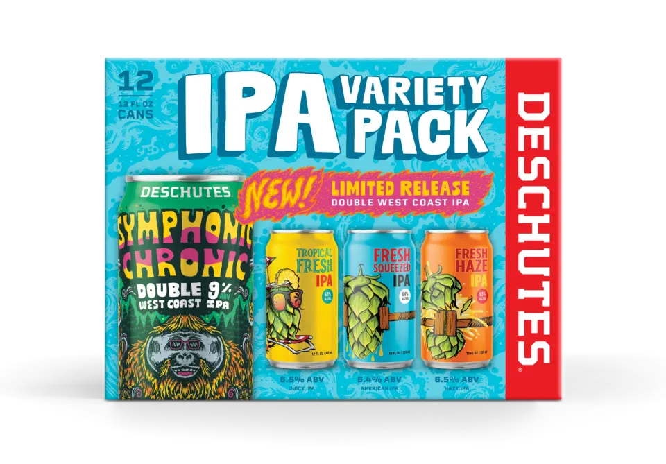 Deschutes IPA Variety Pack ipa proefpakket 4 stijlen hoppig