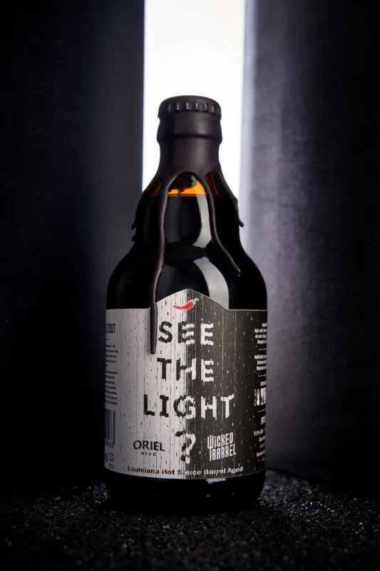 Oriel See the Light #3 imperial stout hot sauce