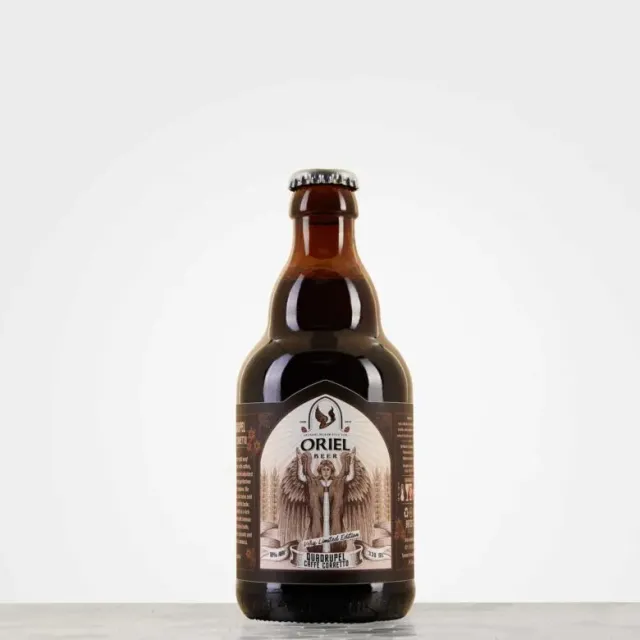 Oriel Quadrupel Caffe Corretto quadrupel speciaalbier espresso