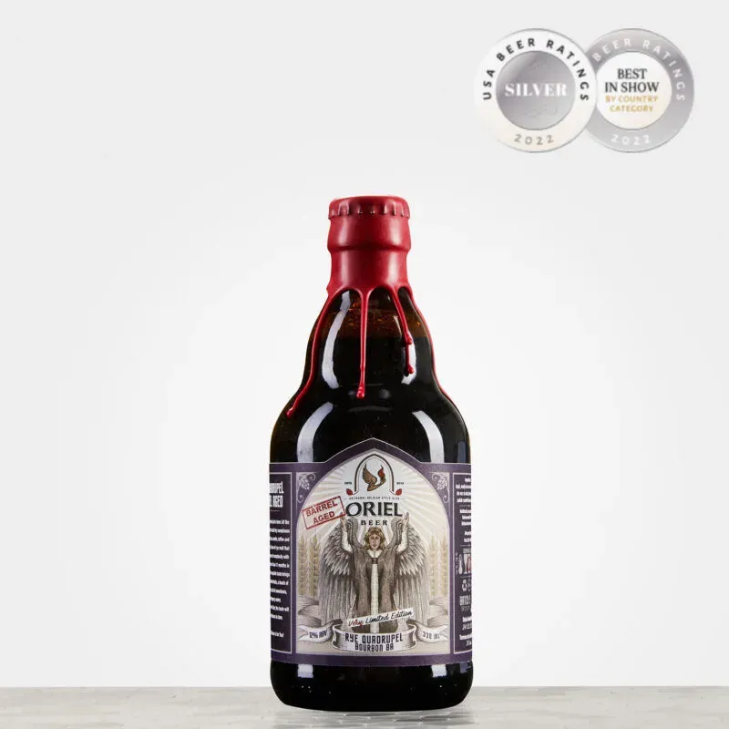 Oriel Rye Quadrupel Bourbon BA Quadrupel roggemout