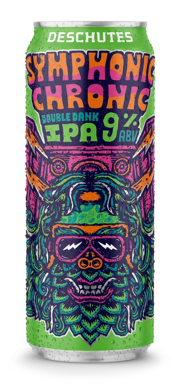Deschutes Symphonic Chronic Double Dank IPA bier blik 19.2oz tropisch