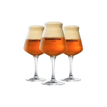 Alderbastend Bieren bierglas 42cl officieel speciaalbierglas