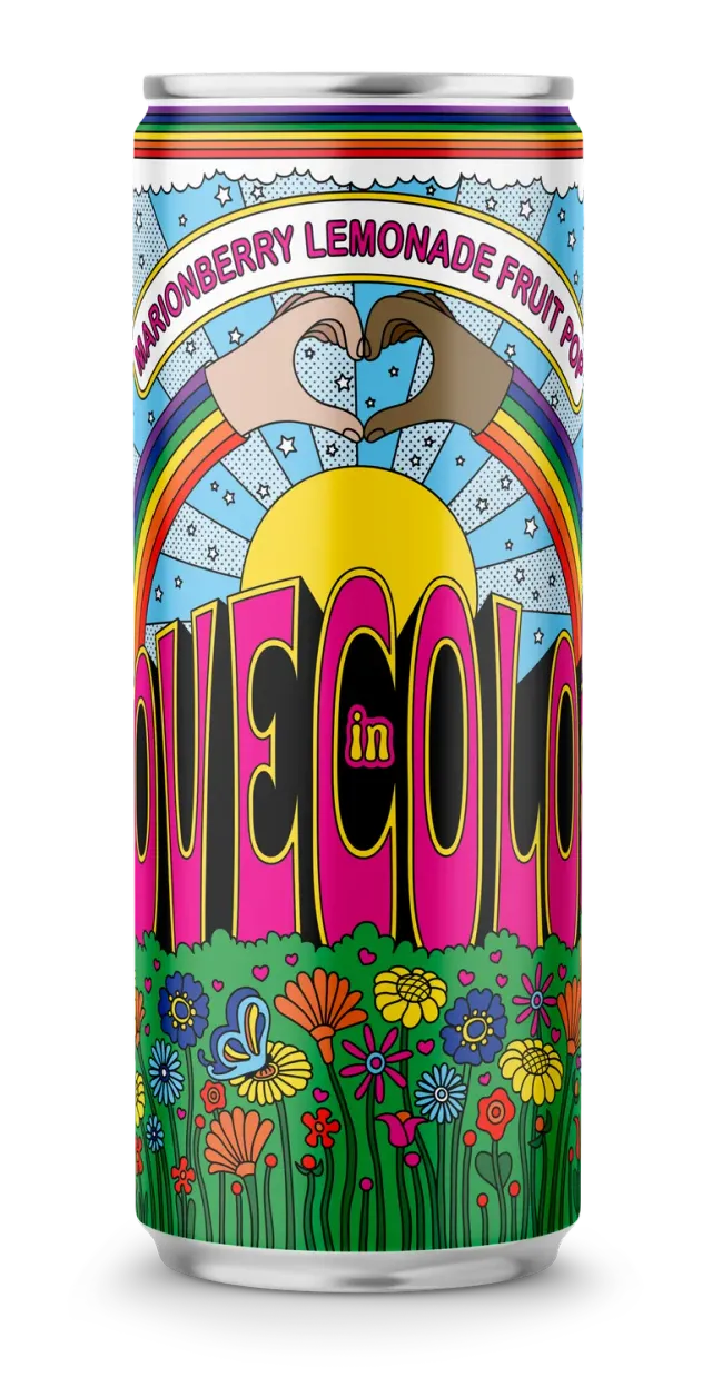 Deschutes Love In Color sour bier 4-pack blik fruitig