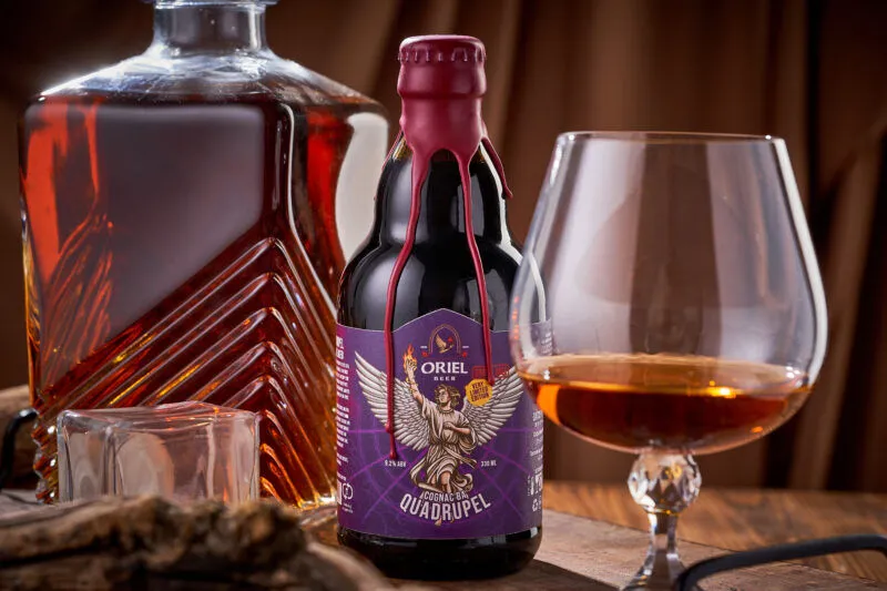 Oriel Quadrupel Cognac BA speciaalbier quadrupel houtgerijpt
