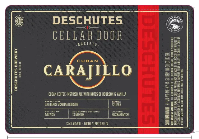 Deschutes Cuban Carajillo strong ale koffie bourbon 13,4%