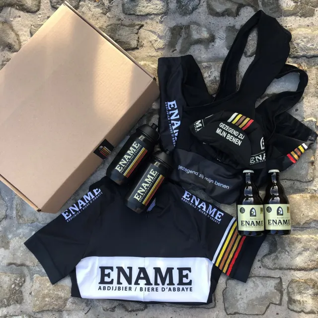 Brouwerij Roman Ename wielerbox cadeauset S-XXL