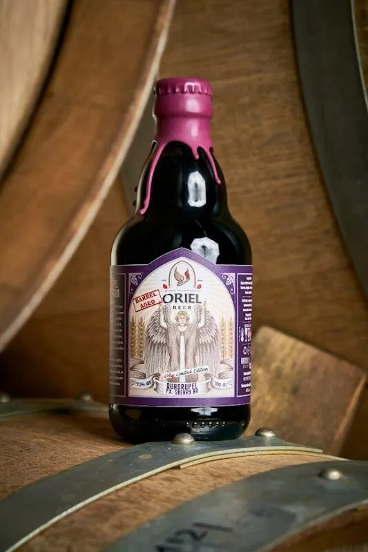 Oriel Quadrupel P.X Sherry BA speciaalbier sherryvat