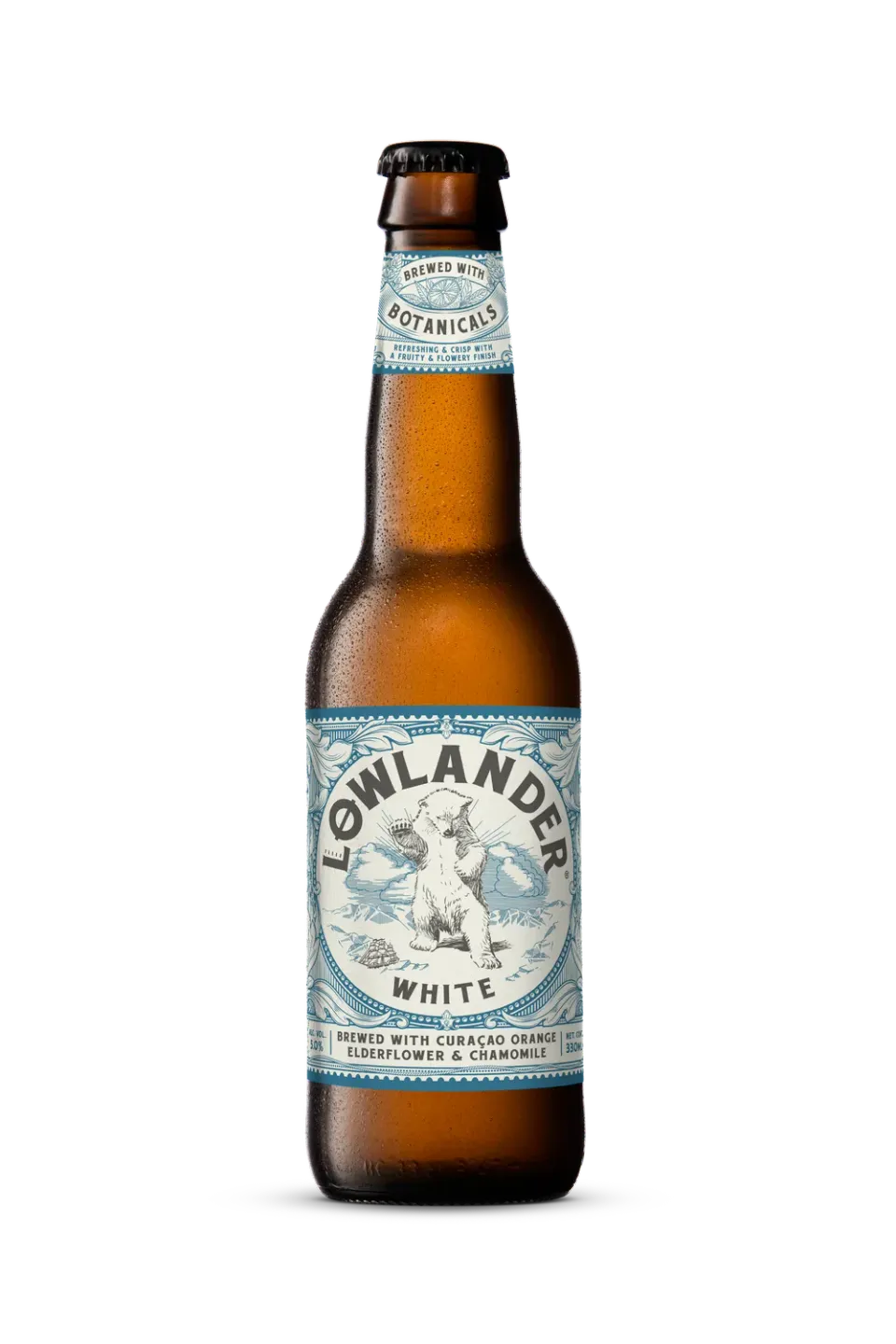 Lowlander White witbier 12-pack 5% fles
