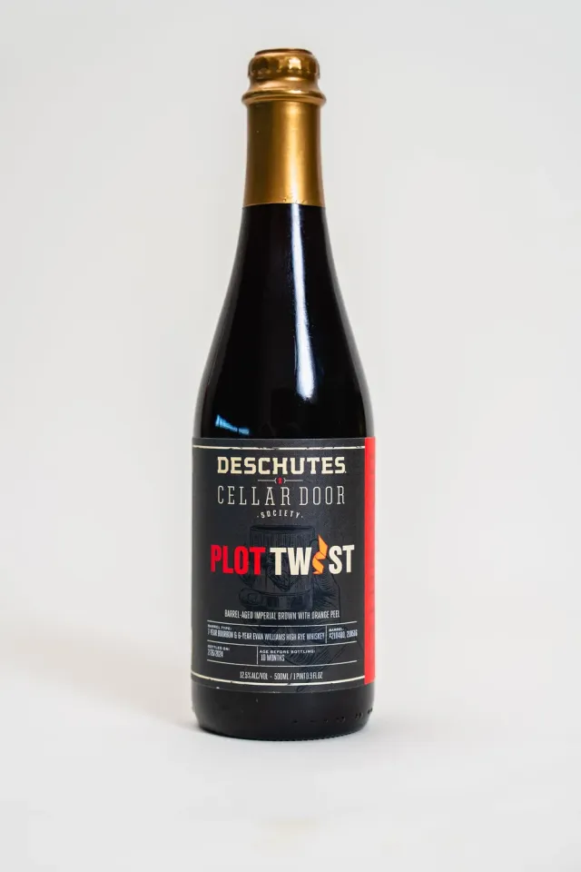 Deschutes Cellar Door Society Plot Twist bruin bier sinaasappel