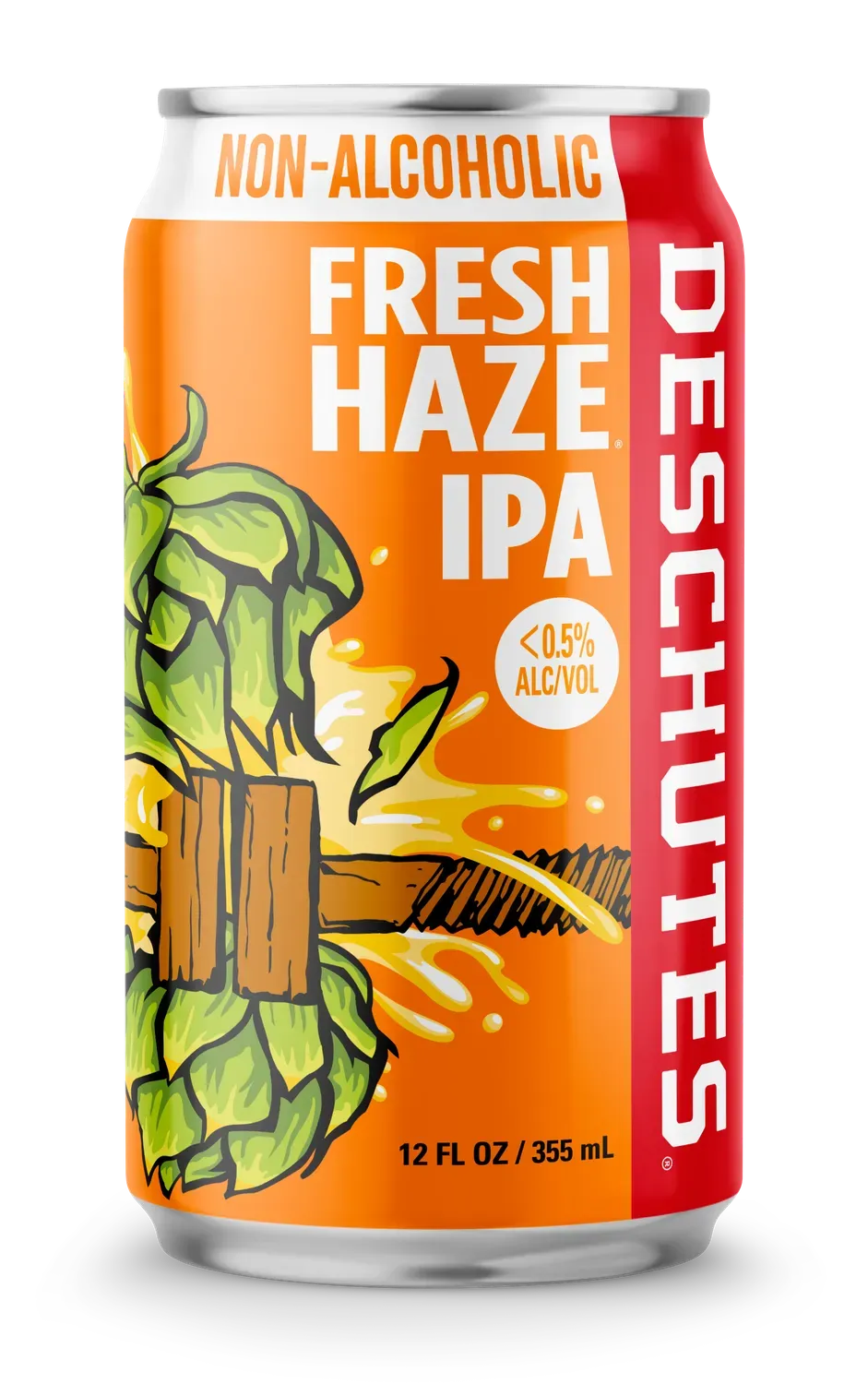 Deschutes Fresh Haze Non-Alcoholic IPA bier 6-pack 0.0