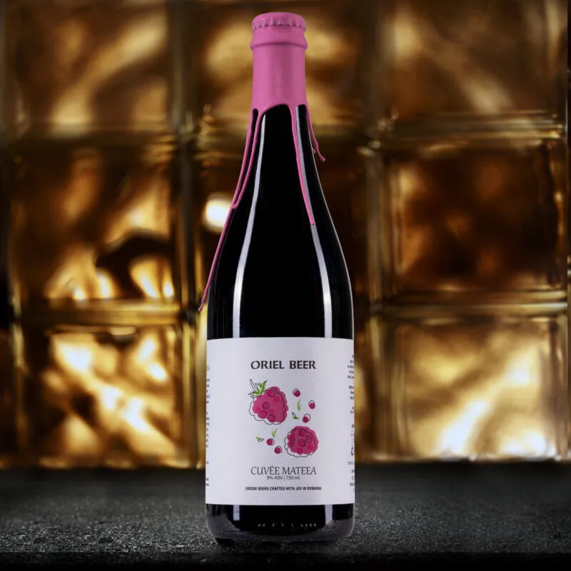 Oriel Beer Cuvée Mateea wild speciaalbier 750 ml framboos
