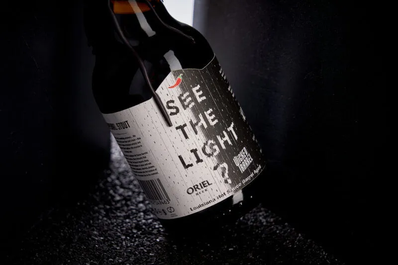 Oriel See the Light #3 imperial stout hot sauce