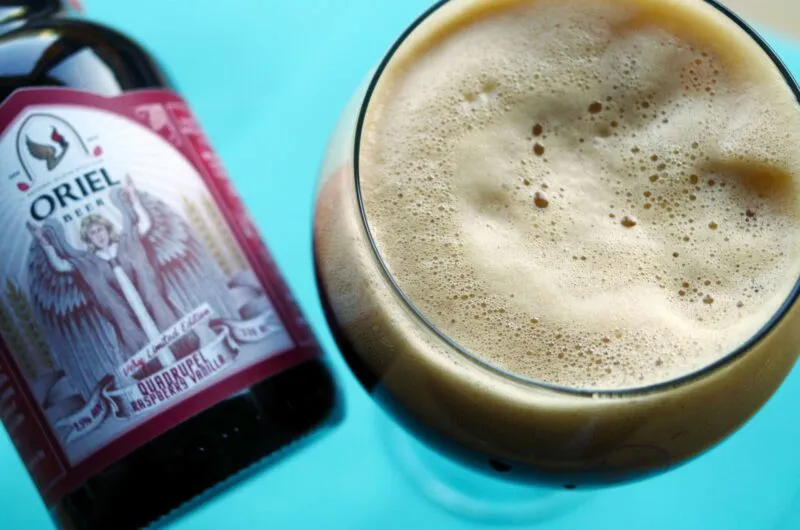 Oriel Quadrupel Raspberry Vanilla quadrupel framboos vanille