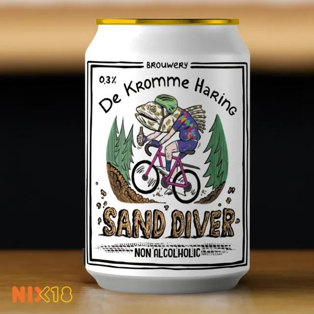 De Kromme Haring Sand Diver 0.3 alcoholvrij bier
