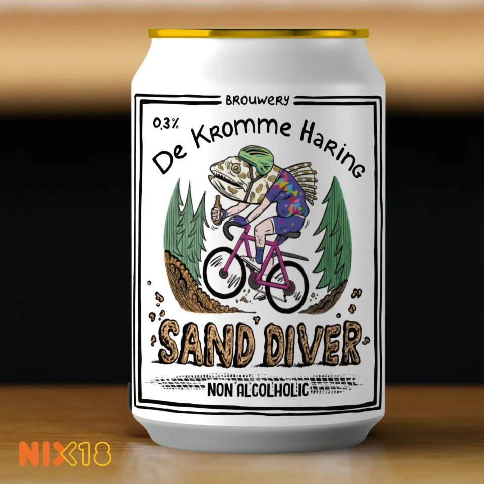 De Kromme Haring Sand Diver 0.3 alcoholvrij bier