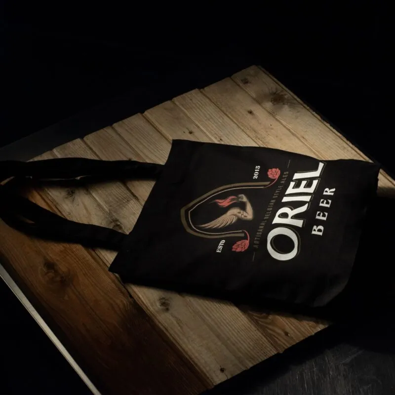 Oriel Beer tote bag draagtas katoen
