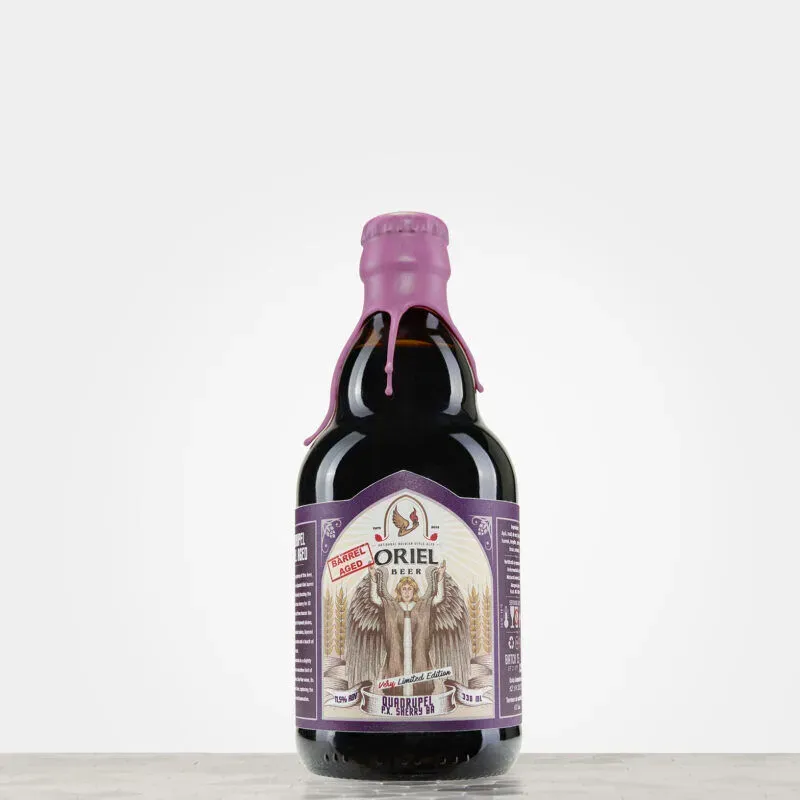 Oriel Quadrupel P.X Sherry BA speciaalbier sherryvat