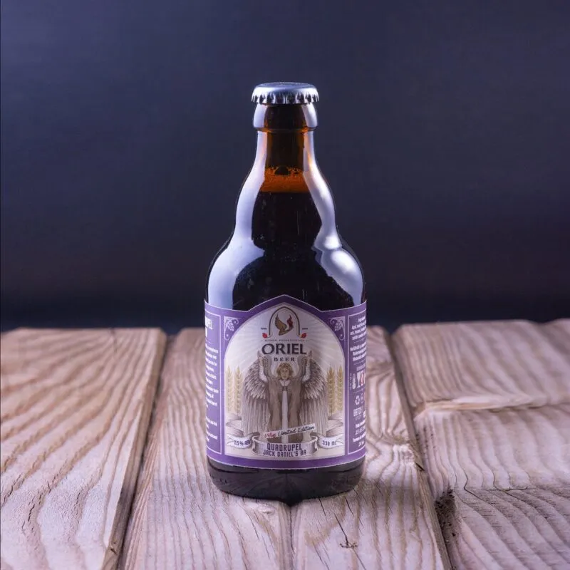Oriel Quadrupel Jack Daniels BA speciaalbier 11,5%
