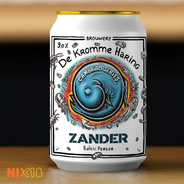 Brouwerij De Kromme Haring Zander bier Baltic porter chocolade