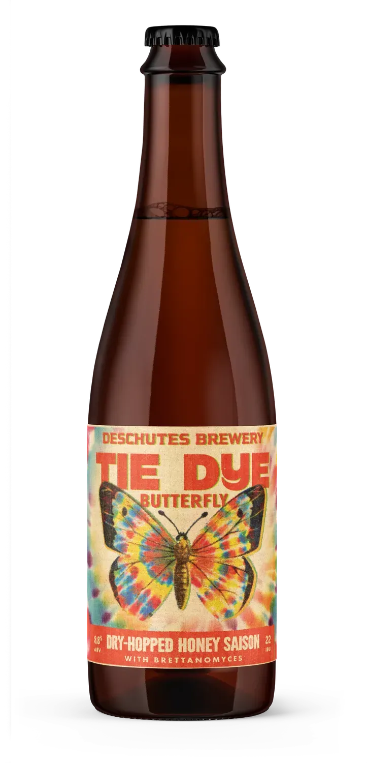 Deschutes Tie Dye Butterfly saison fles 500ml honing 8,8%