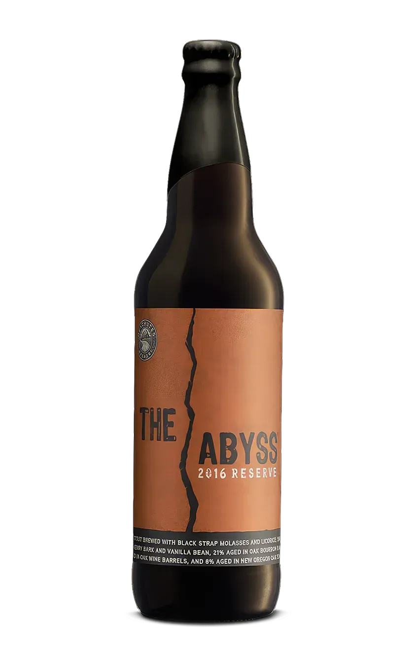 Deschutes Abyss 2016 Imperial Stout fles 22oz barrel aged