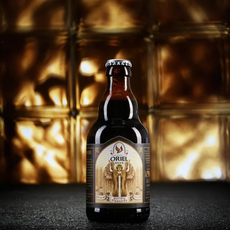 Oriel Beer Worldly Pleasures Donker Saisobier Chocolade