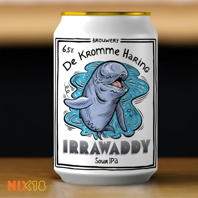 Brouwerij De Kromme Haring Irrawaddy sour IPA bier fris zuur