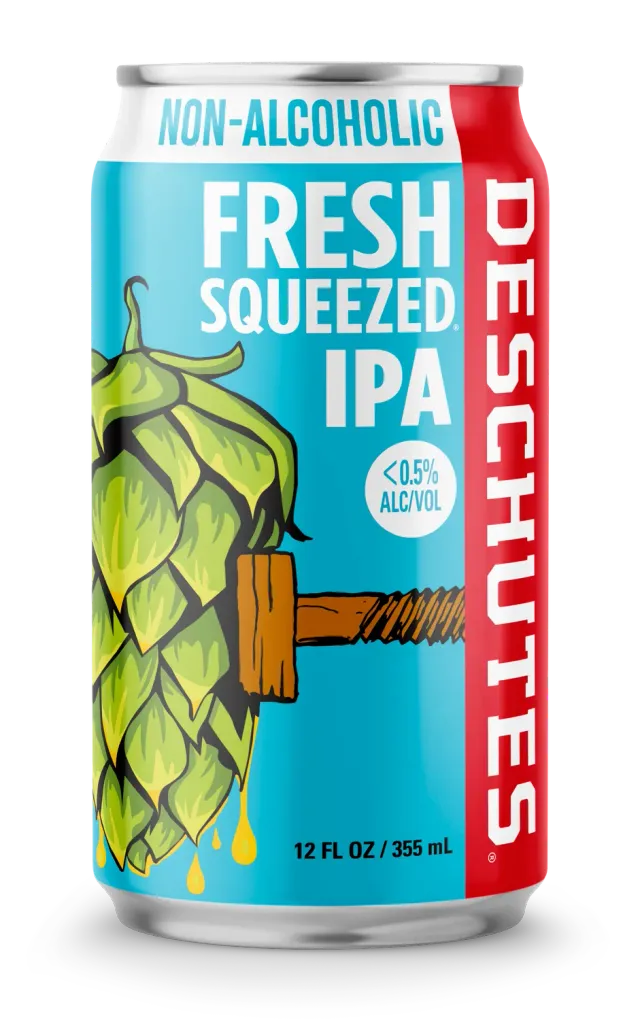 Deschutes Fresh Squeezed IPA alcoholvrij bier 6-pack blik citrus
