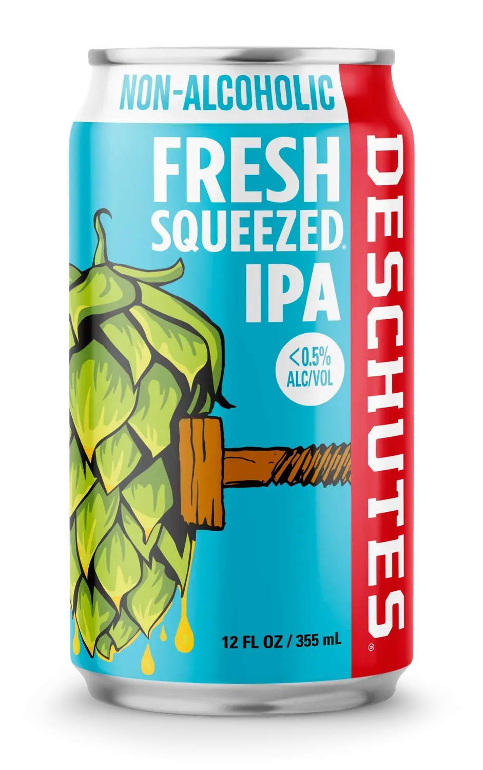 Deschutes Fresh Squeezed IPA alcoholvrij bier 6-pack blik citrus