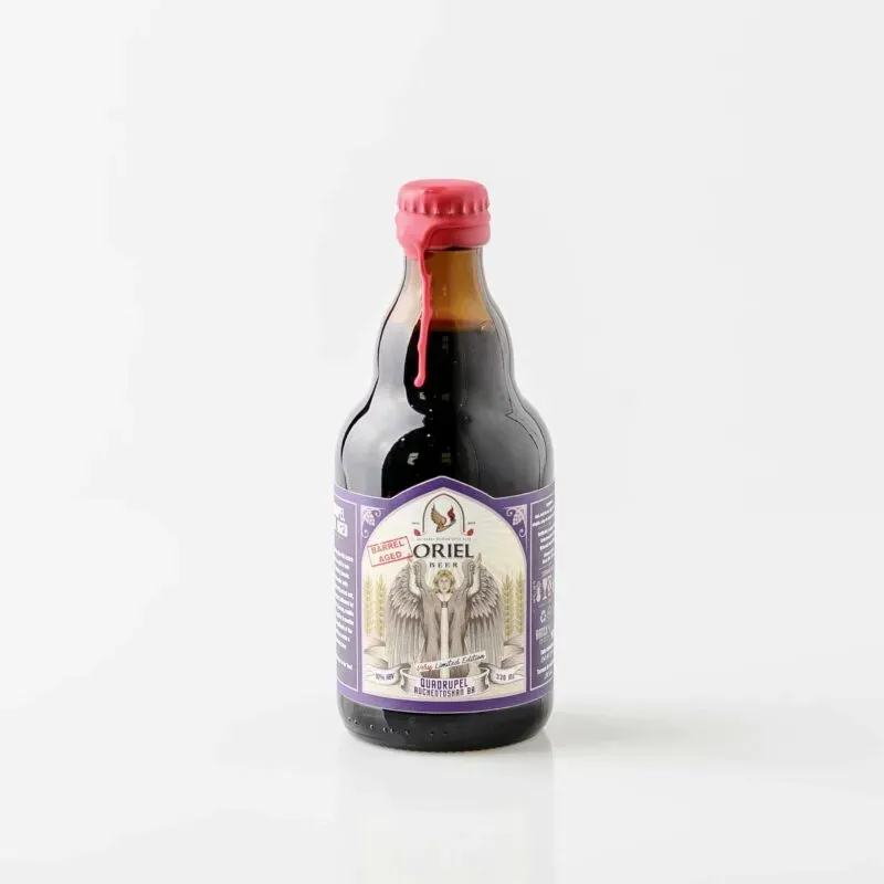 Oriel Quadrupel Auchentoshan BA quadrupel whiskyvat