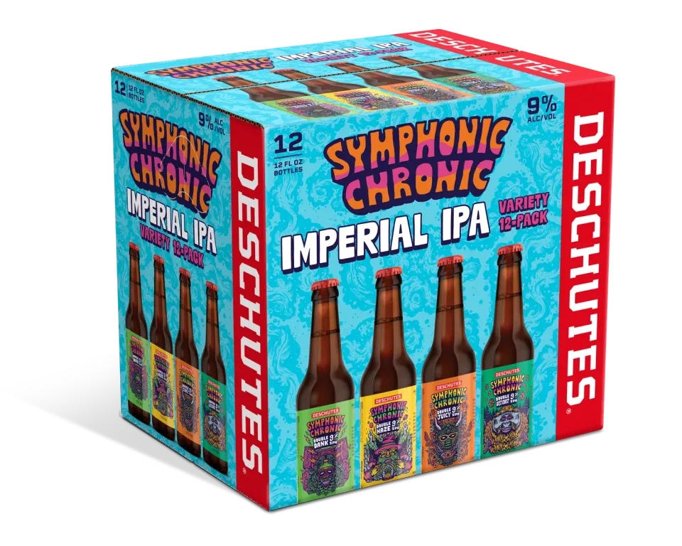 Deschutes Symphonic Chronic Imperial IPA proefpakket 12 blik