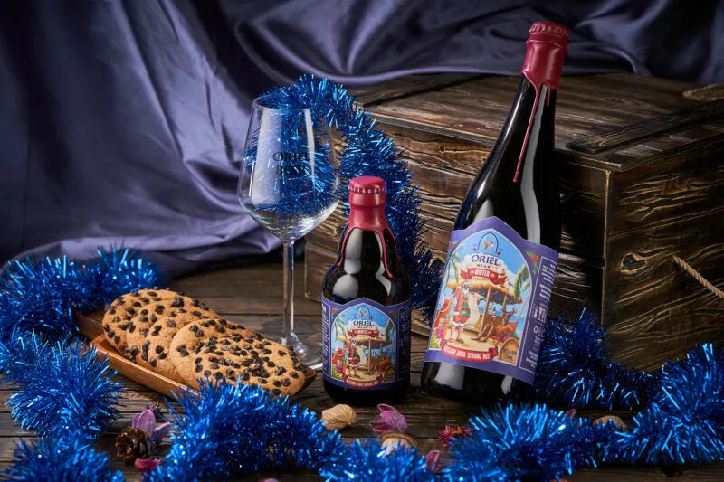 Oriel Winter 2023 speciaalbier 750 ml rum
