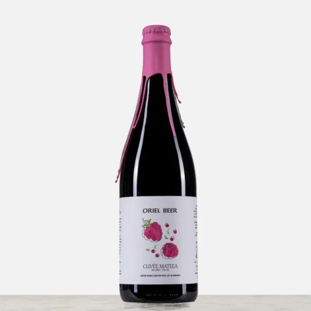 Oriel Beer Cuvée Mateea wild speciaalbier 750 ml framboos