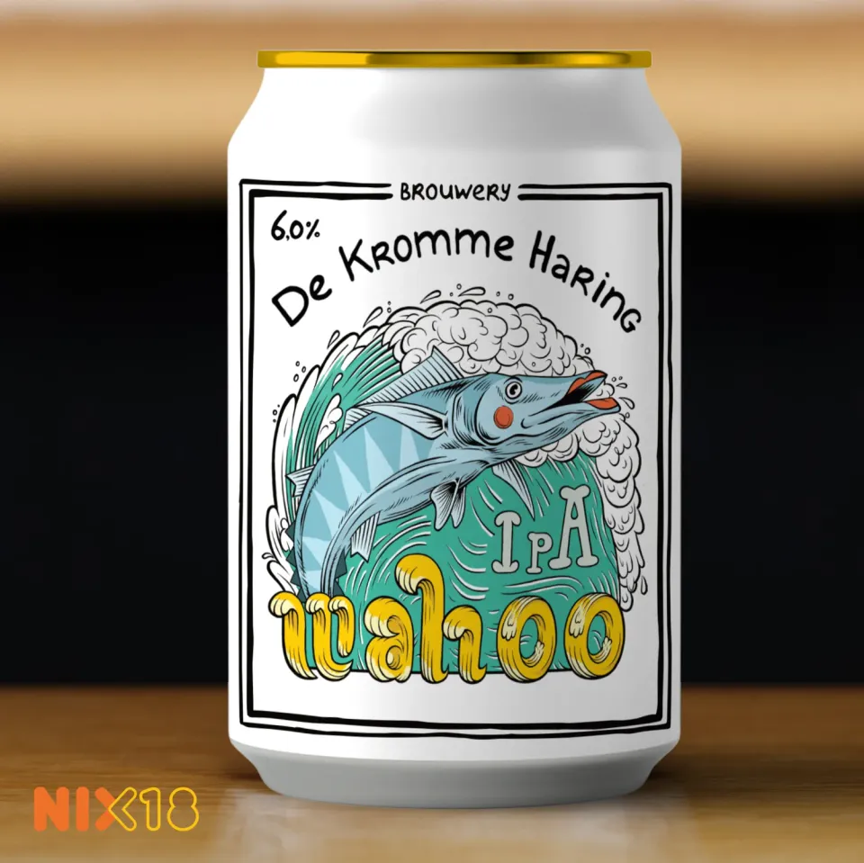 Brouwerij De Kromme Haring Wahoo IPA bier tropisch