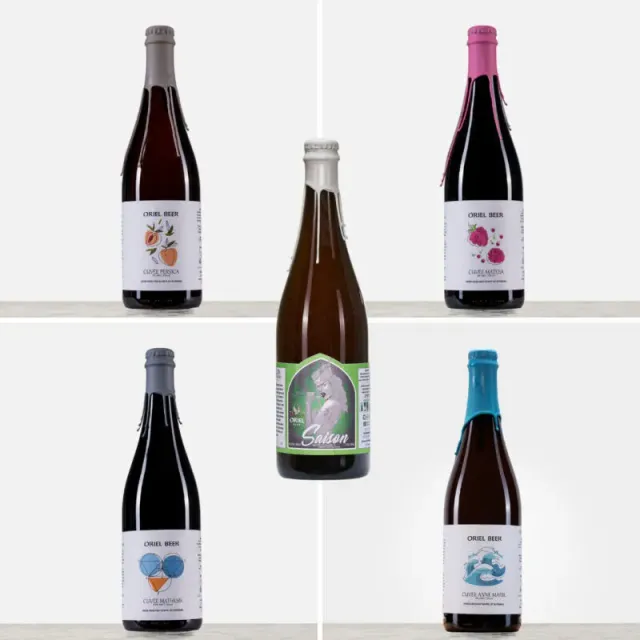 Oriel Esprit de Ferment Wild Bier 5x750ml zuur pakket