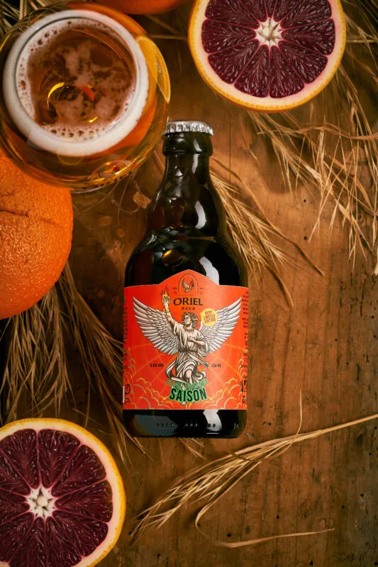 Oriel Saison Blood Orange saison bier fruitig