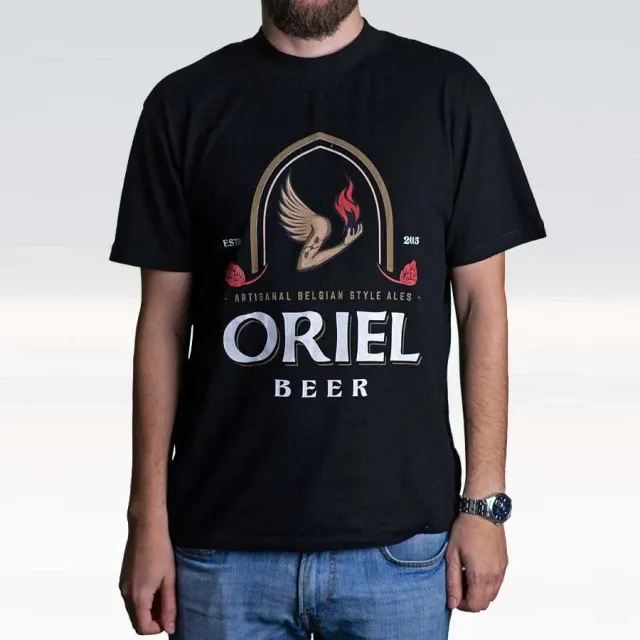 Oriel Beer T-shirt fan shirt katoen regular