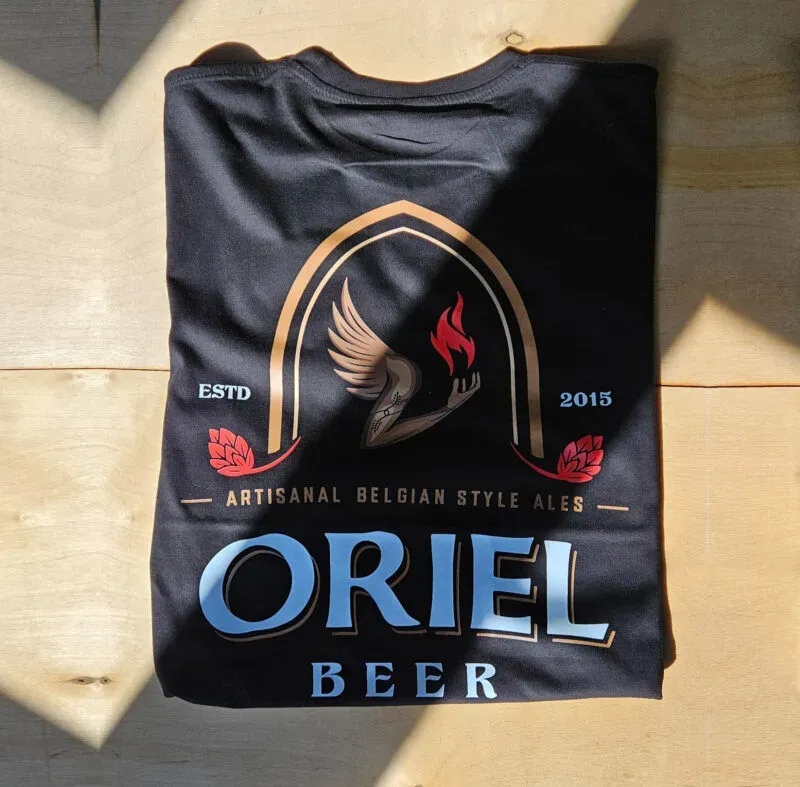 Oriel Beer New T-shirt merchandise zwart