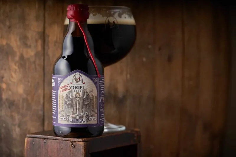 Oriel Quadrupel Auchentoshan BA quadrupel whiskyvat