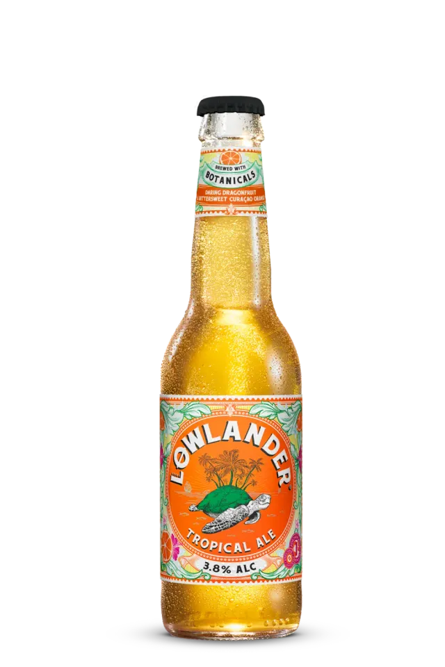 Lowlander Tropical Ale fruitbier 12-pack fles
