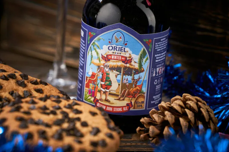 Oriel Winter 2023 speciaalbier 750 ml rum
