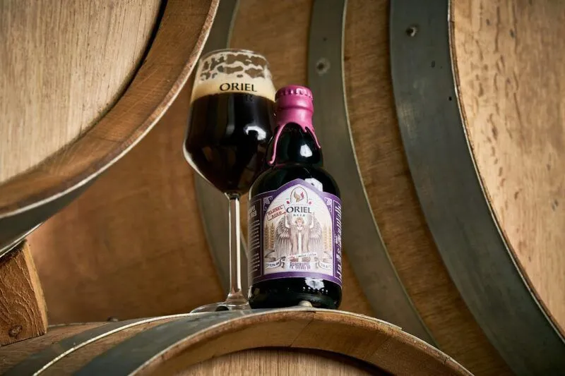 Oriel Quadrupel P.X Sherry BA speciaalbier sherryvat